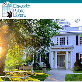 Ellsworth Maine public library